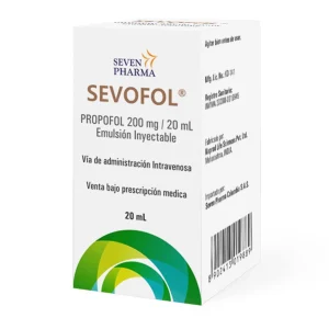 SEVOFOL 1% EMULSION INYECTABLE X 20 ML
