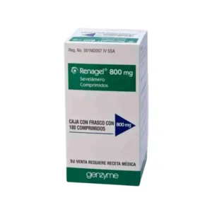 RENAGEL 800 MG TABLETAS