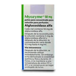 MYOZYME 50 MG POLVO PARA SOLUCION INYECTABLE