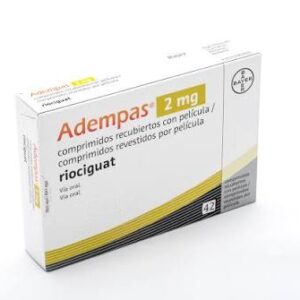 ADEMPAS 2 MG TABLETA CON O SIN RECUBRIR