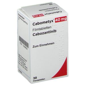 CABOMETYX 40 MG TABLETAS DE LIBERACION NO MODIFICADA