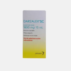 DARZALEX SC 120 MG/ML SOLUCION INYECTABLE X 15 ML