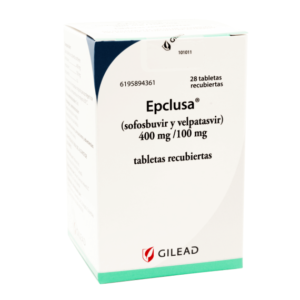 EPCLUSA 400 MG+100 MG TABLETAS RECUBIERTAS