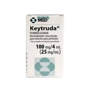 KEYTRUDA 100 MG/4 ML SOLUCION INYECTABLE