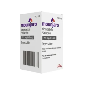 MOUNJARO 2.5 MG/0.5 ML SOLUCION INYECTABLE