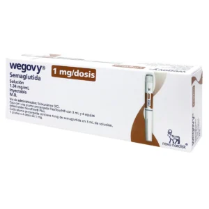 WEGOVY 1 MG/DOSIS (1.34 MG/ML) PLUMA PRELLENADA X 3 ML