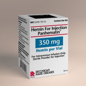 PANHEMATIN 350 MG POLVO ESTERIL LIOFILIZADO PARA INYECCION